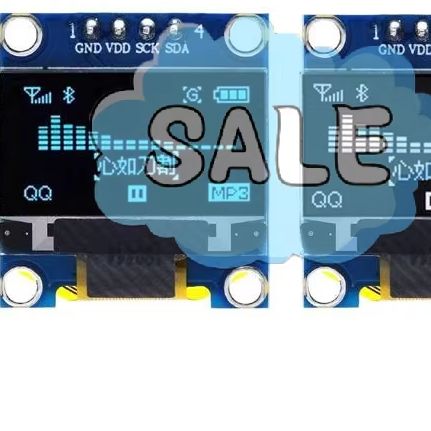 Diy Wearable Electronics - DIYUSER 0.96 İnç SSD1306 OLED Ekran