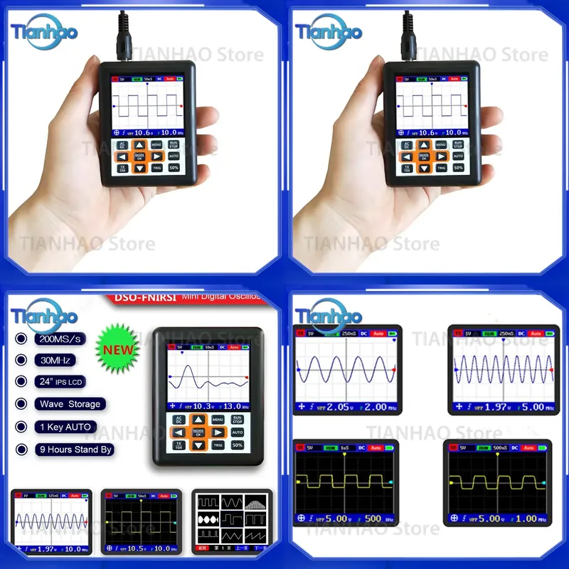Oscilloscope Dso Mini - DSO El Tipi Mini Taşınabilir Dijital