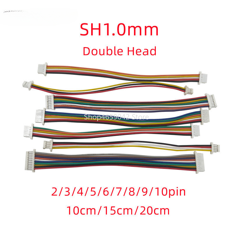Diy Electronics Wire - 5 adet SH1.0 Tel Kablo Konektörü