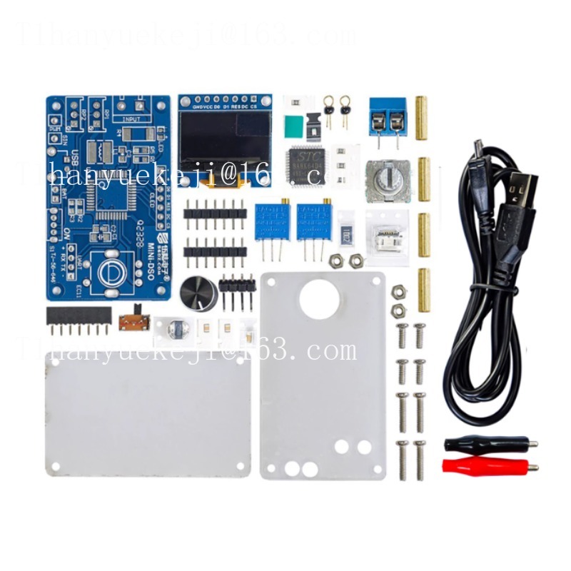Oscilloscope Dso Mini - STC8K8A Mikrodenetleyici Kiti DIY Mini-DSO LCD