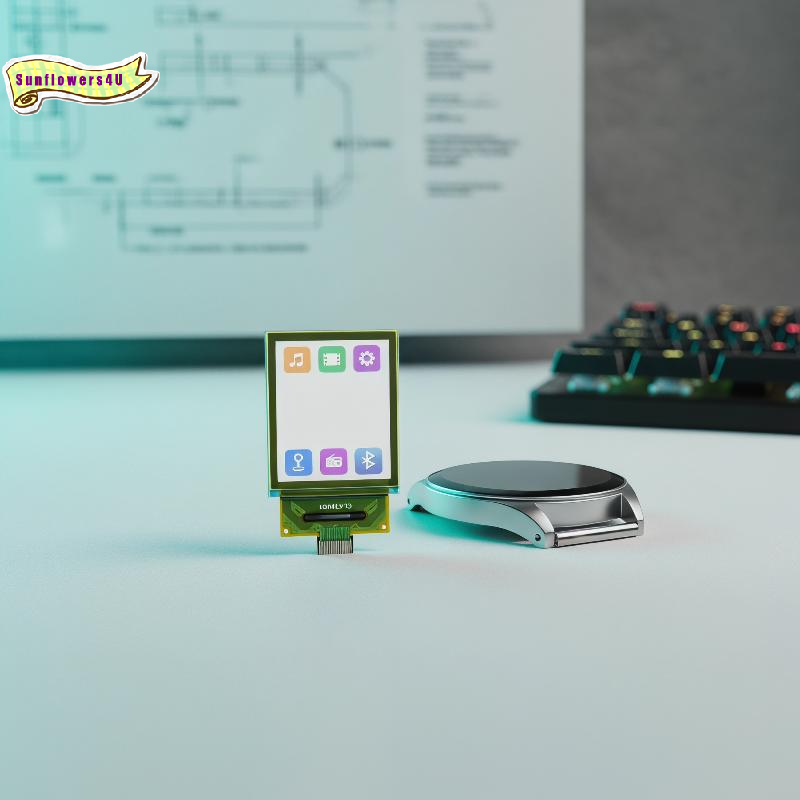 Diy Wearable Electronics - 1.5 inç Şeffaf PMOLED Panel 128x64