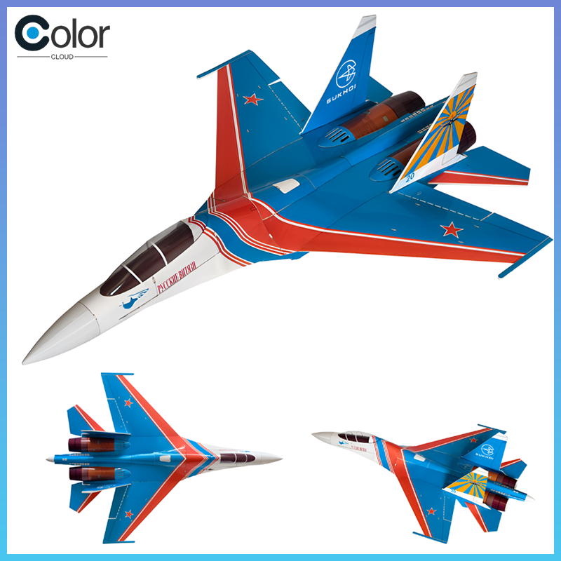Diy Electronics For Kids - Su-27 Kanallı Fanlı Rc Savaş Uçağı