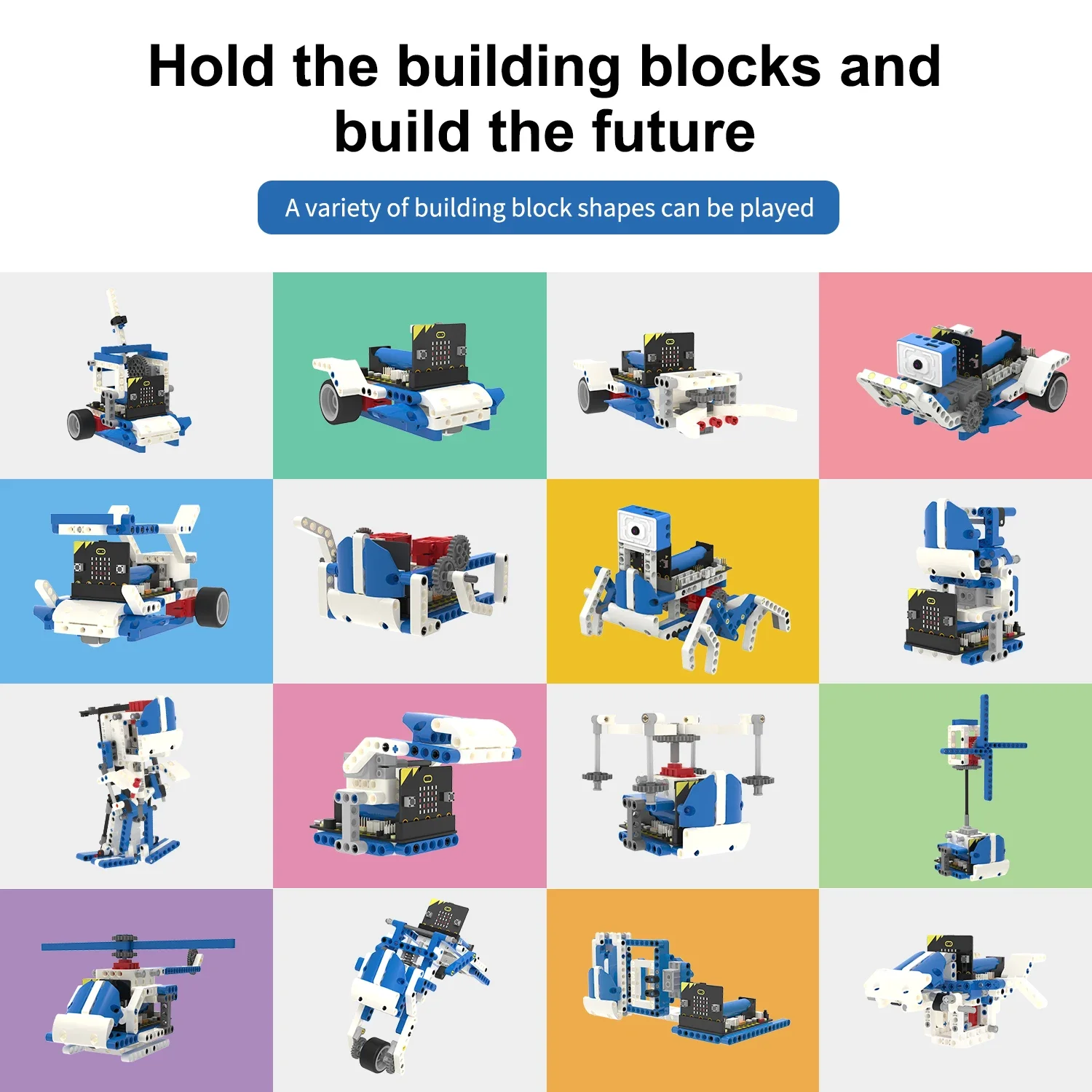 BBC Microbit V2 Yapı Taşı Robo - Diy For Electronics incelemesi ve fiyatı