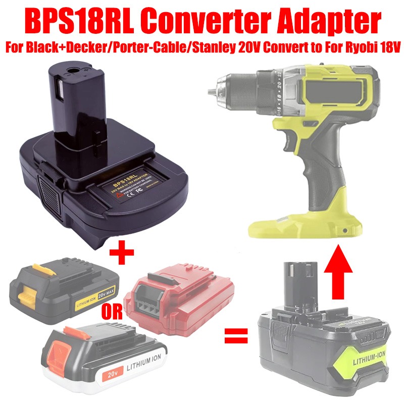 ALASICKA Pil Adaptörü BPS18RL  - Black+Decker Tool Cordless incelemesi ve fiyatı