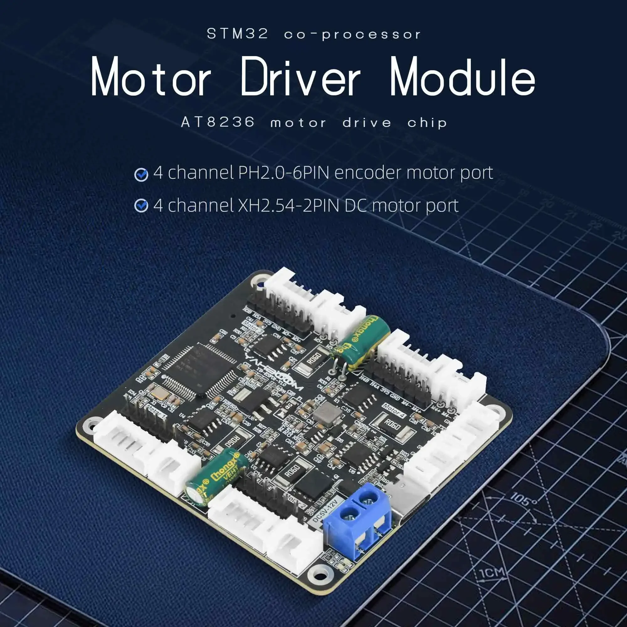 Yahboom 4 Kanallı Kodlayıcı Mo - Diy Electronics Motor incelemesi ve fiyatı