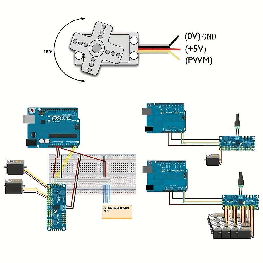 5 adet SG90 9G Servo Motor + 1 - Servo Motor Sg90 incelemesi ve fiyatı
