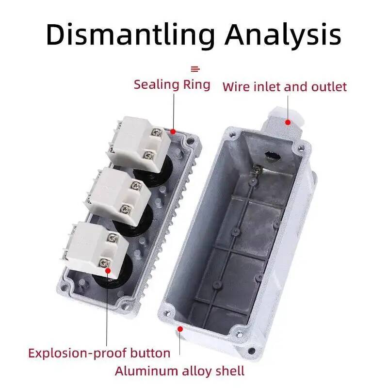 Patlamaya Dayanıklı Buton Kutu - Push Button Tactile incelemesi ve fiyatı