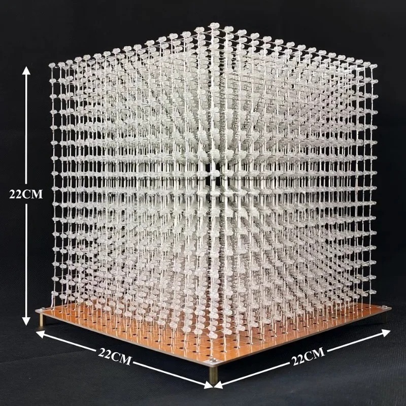 3 D16mini Işık Küpü Kiti 16x16 - Diy For Electronics incelemesi ve fiyatı