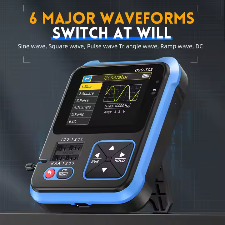 FNIRSI DSO-TC3 Mini El Tipi Di - Oscilloscope Dso Mini incelemesi ve fiyatı