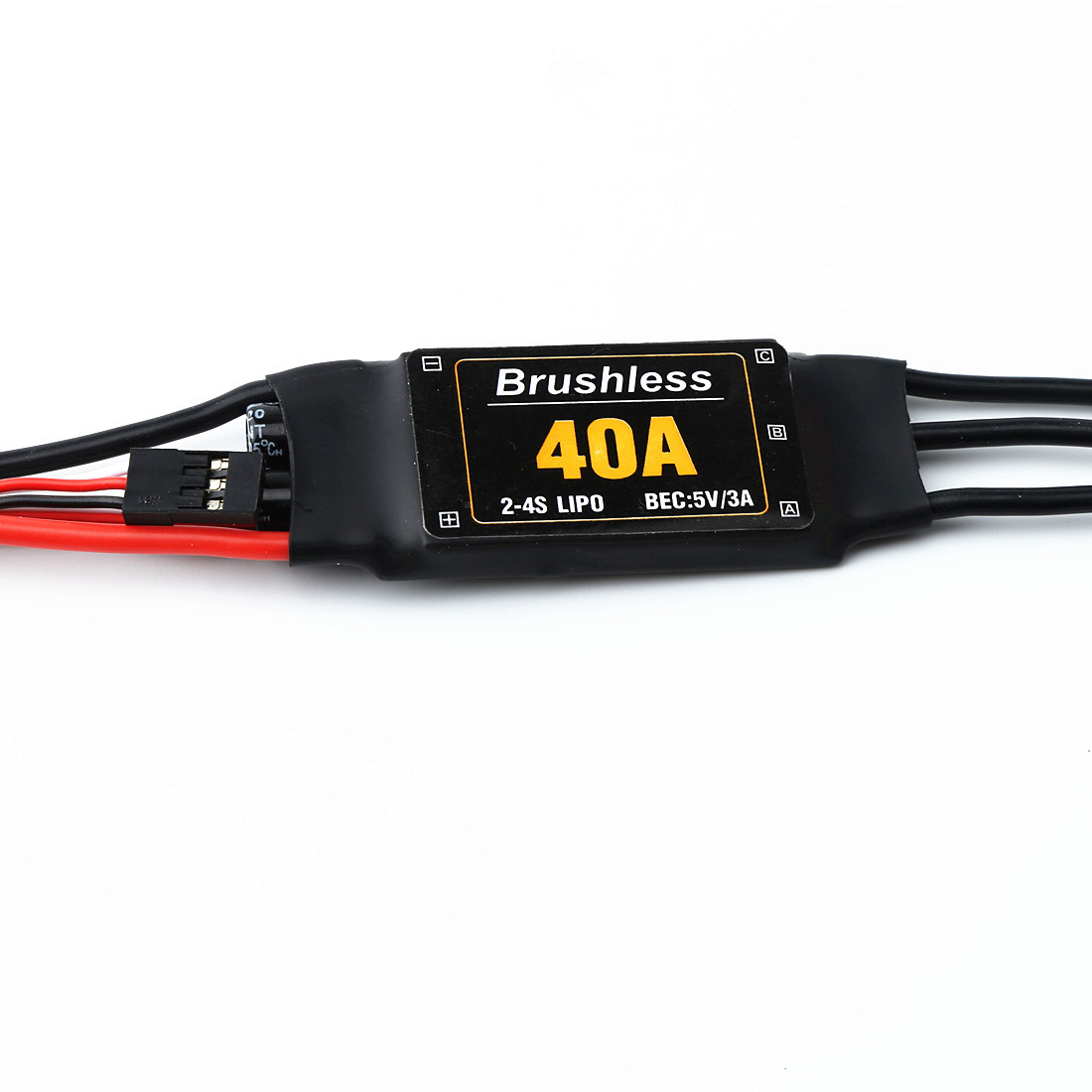 40A Fırçasız ESC 2-4 S Elektro - Diy Electronics Motor incelemesi ve fiyatı