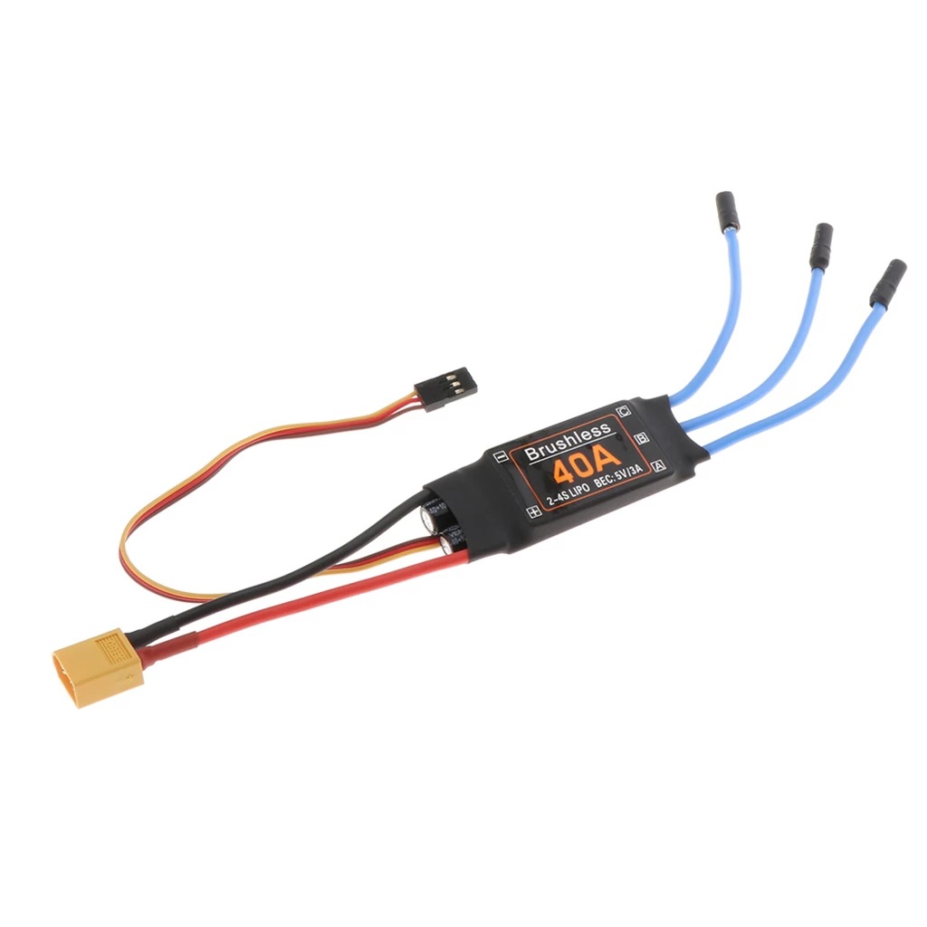 40A Fırçasız ESC 2-4 S Elektro - Diy Electronics Motor incelemesi ve fiyatı