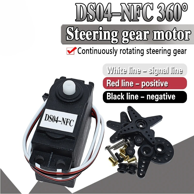 DS04-NFC Servo 360 Derece Süre - Diy Electronics Motor incelemesi ve fiyatı