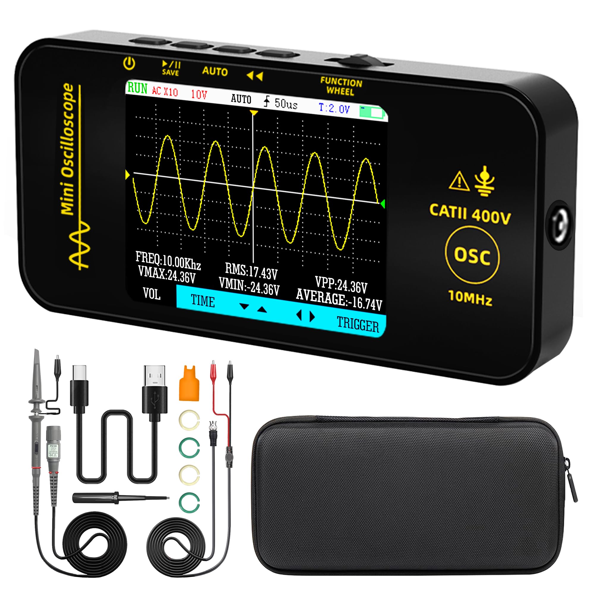 BSIDE Mini Dijital Osiloskop 1 - Oscilloscope Dso Mini incelemesi ve fiyatı