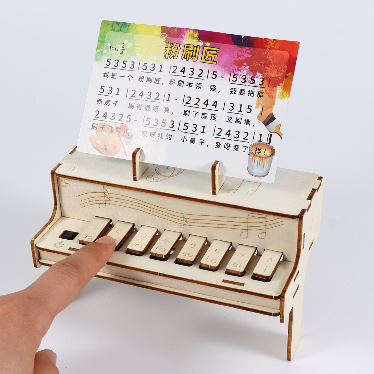DIY Ahşap Elektronik Piyano Mo - Diy Electronics For Kids incelemesi ve fiyatı