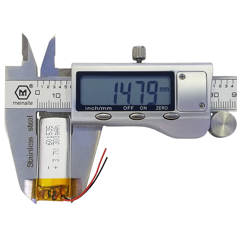 601535 300mAh 3.7V Li-ion Pil  - Diy Wearable Electronics incelemesi ve fiyatı