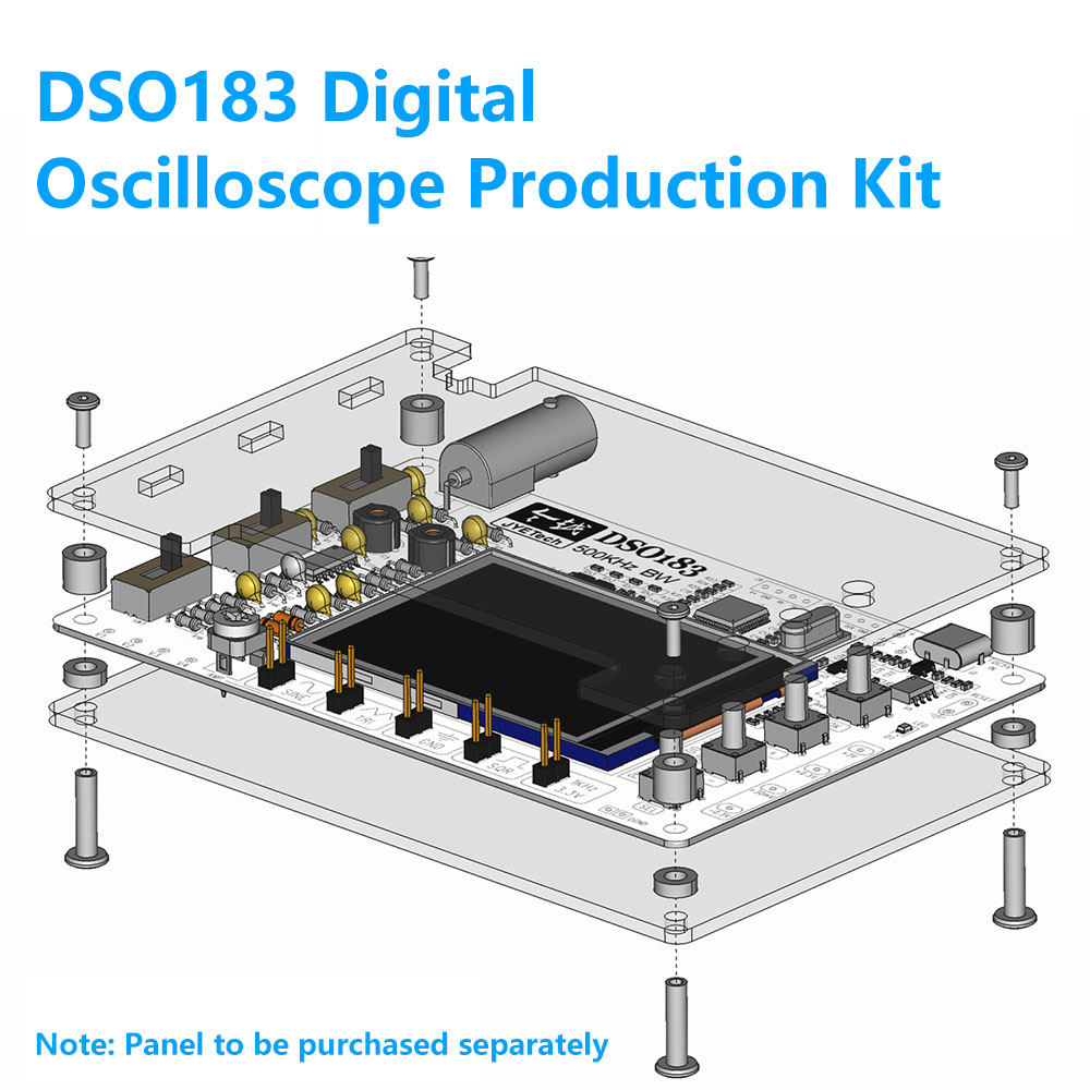DIY DSO183 Dijital Osiloskop L - Oscilloscope Dso Mini incelemesi ve fiyatı