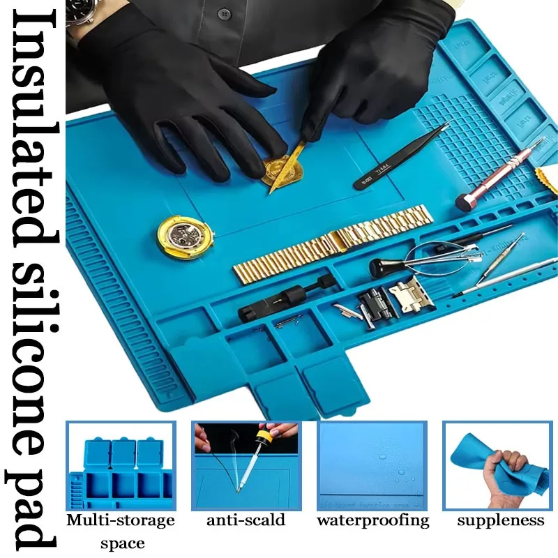 Anti-Statik Silikon Lehimleme  - Diy Electronics Workstation incelemesi ve fiyatı