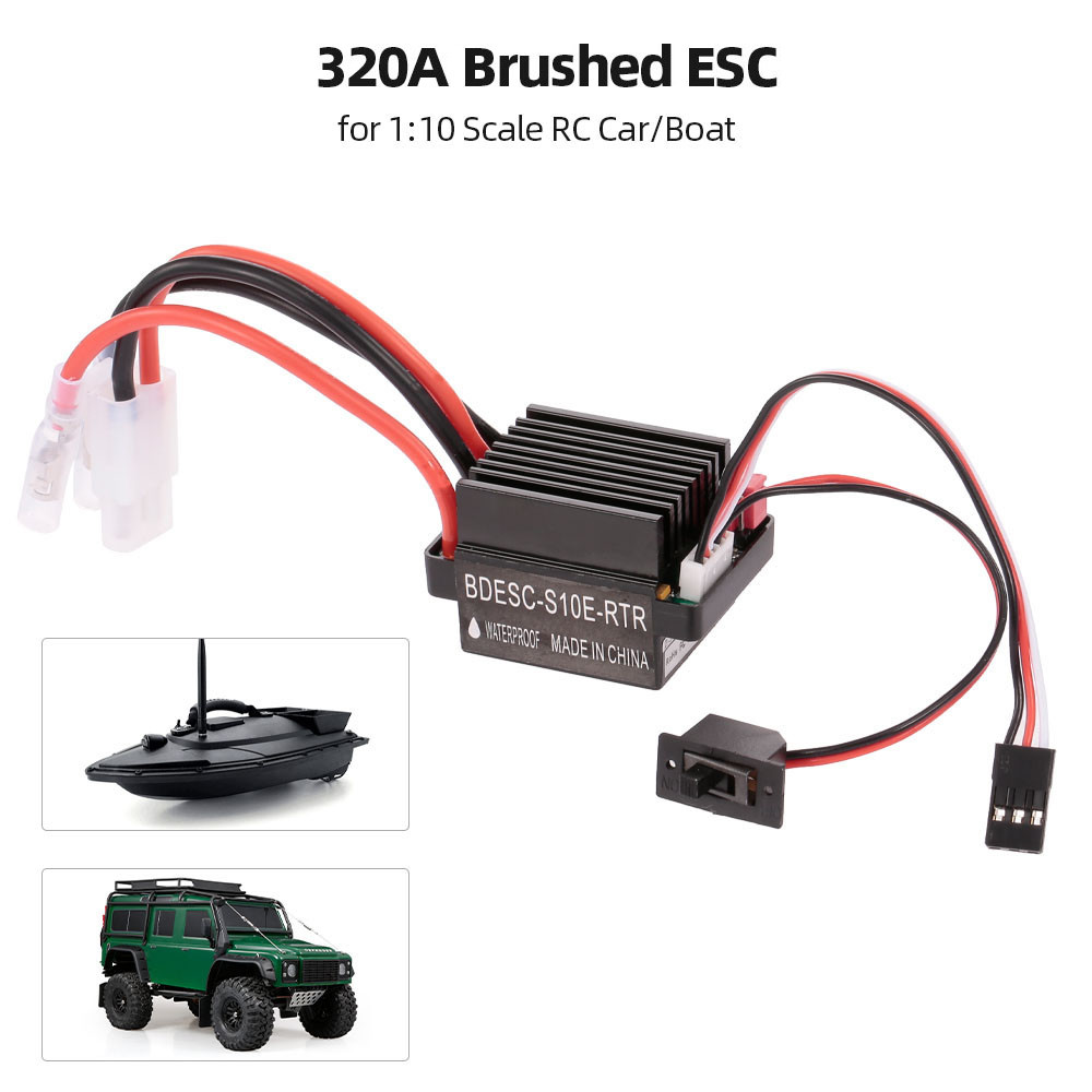 NEEBRC 320A Fırçalı ESC 60A El - Diy Electronics Motor incelemesi ve fiyatı