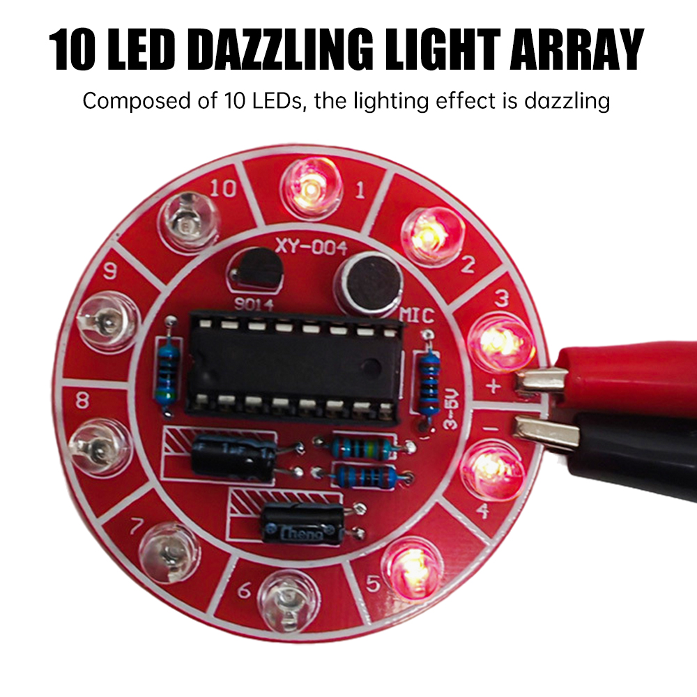 3–5V DC Ses Kontrollü Döner LE - Diy Electronics For Kids incelemesi ve fiyatı
